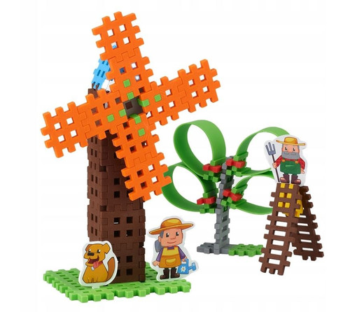 Marioinex Mini Waffle Farmer 60pcs 4+