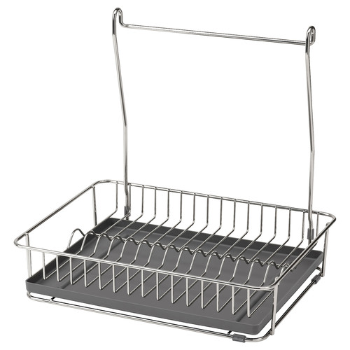 HULTARP Dish drainer, nickel-plated