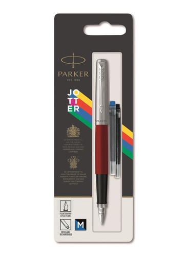 Parker Jotter Originals Red Fountain Pen