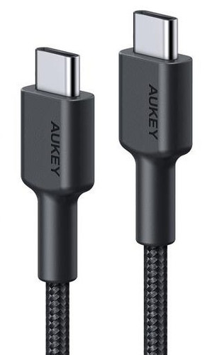 Aukey Cable Quick Charge USB-C to USB-C 0.3m 5Gbps 60W PD 20V CB-CC03 OEM