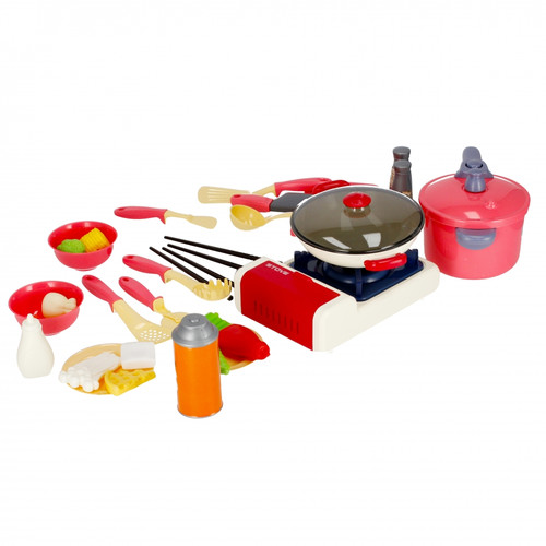 Play House Kitchen Playset with 28 Accessories 3+