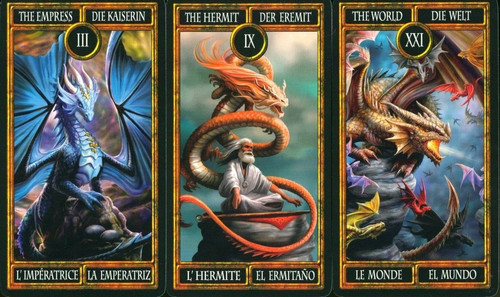 Cards Tarot Dragons Anne Stokes 12+