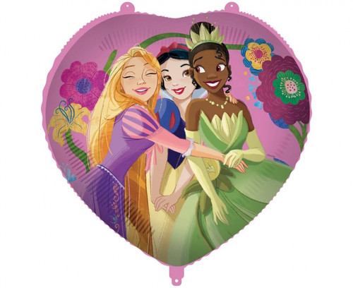 Foil Balloon Heart Princess 18" 46cm