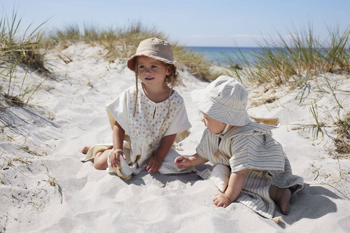 Elodie Details Bucket Hat, Pinstripe, 2-3 years