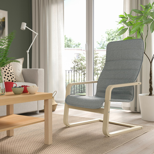 ÅRSUNDA Armchair, Knisa light grey