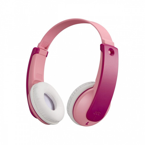 JVC Children's Headphones for Kids HA-KD10, pink-purple