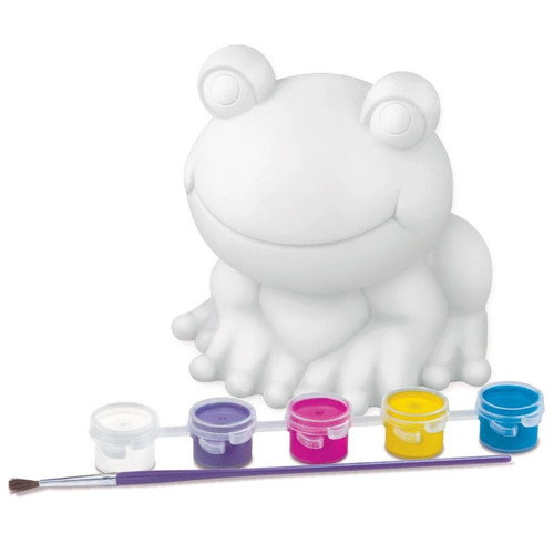 4M Kidz Maker Paint Your Own Terracotta Garden Frog 8+