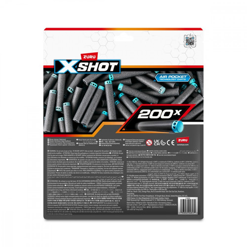 ZURU X-Shot Excel 200 Darts 8+