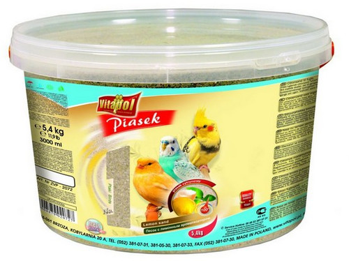 Vitapol Lemon Sand for Birds 3L/5.4kg