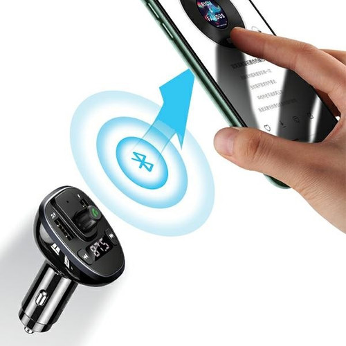 USAMS FM Car Charger with Digital Display