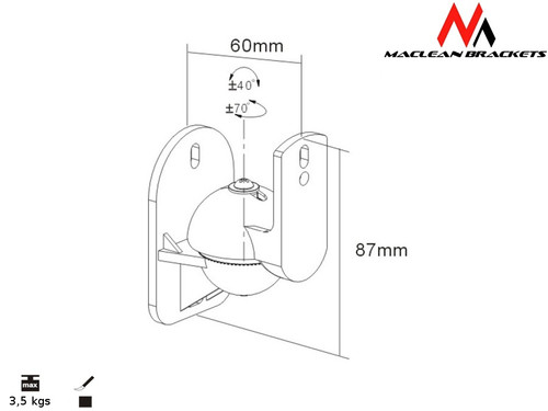 Speaker Wall Mount