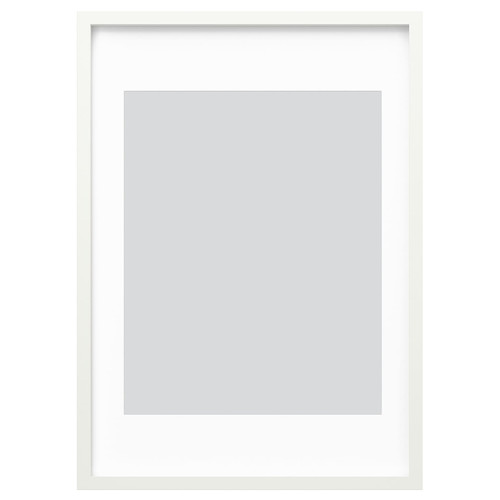 RÖDALM Frame, white, 50x70 cm