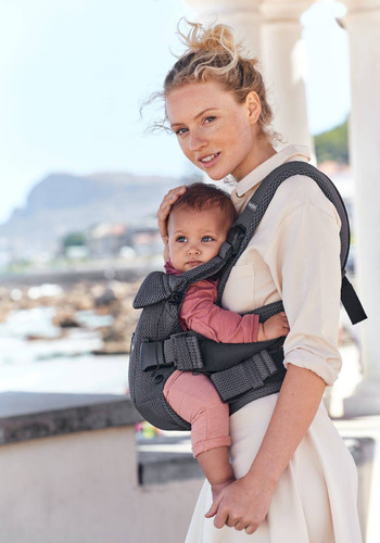 BABYBJÖRN - Baby Carrier ONE AIR, Anthracite  0-36m