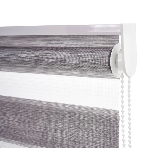 Day & Night Roller Blind Colours Elin 76.5 x 180 cm, grey wood