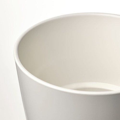 SOJABÖNA Plant pot, white, 15 cm