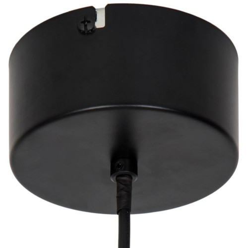 GoodHome Pendant Lamp Daluiz E27, black