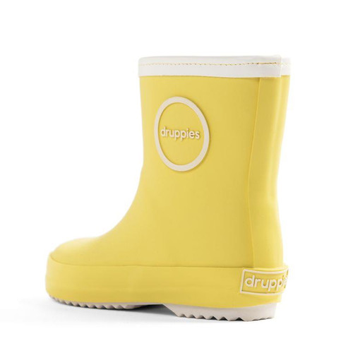 Druppies Rainboots Wellies for Kids Newborn Boot Size 27, pastel lemon