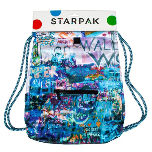 Drawstring Bag School Shoes/Clothes Bag Graffitti