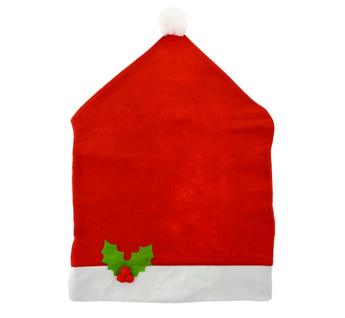 Christmas Chair Cover Santa 49x72cm