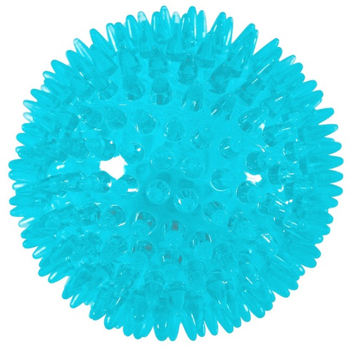 Zolux Dog Toy TPR POP Ball 8cm, turquoise