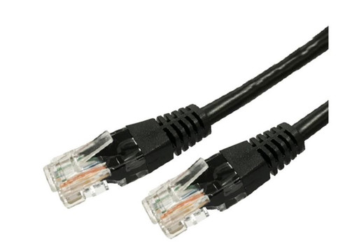 TB Patch Cable Cat.6 RJ45 UTP 3m, black, 10-pack