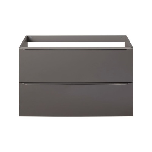 Wall-mounted Basin Cabinet GoodHome Imandra 100cm, grey