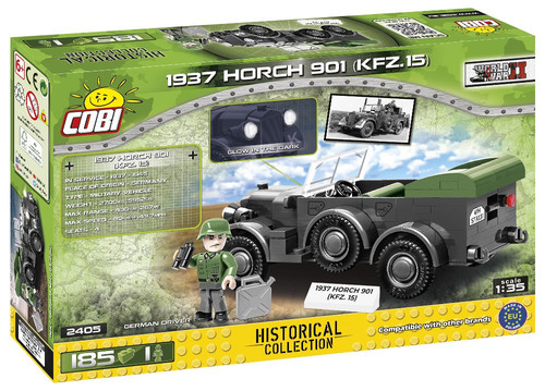 Cobi Blocks 1937 Horch 901 kfz.15 185pcs 6+