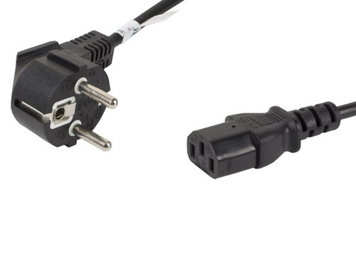 Lanberg Power Cable CEE 7/7 - IEC 320 C13 1.8m, black