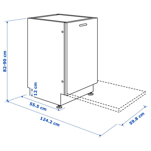 RENGÖRA Integrated dishwasher