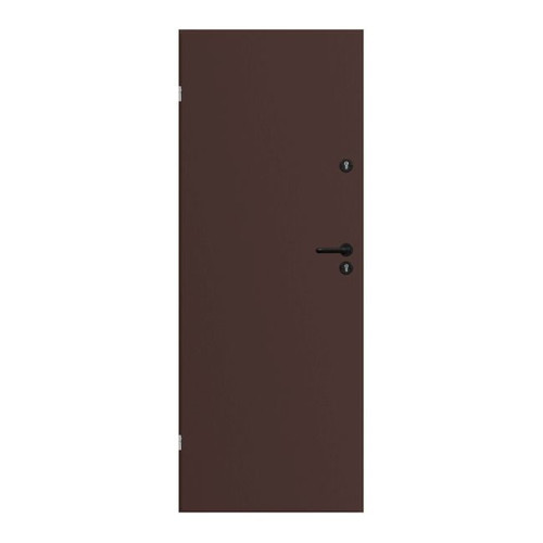 Universal Door Uran 70 with 2 locks, left, brown