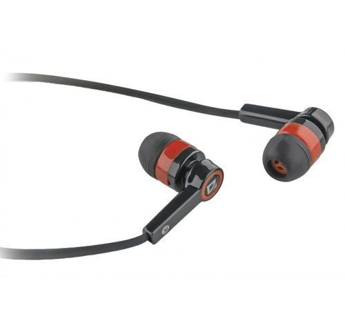 Defender Earphones Pulse 420, black/red