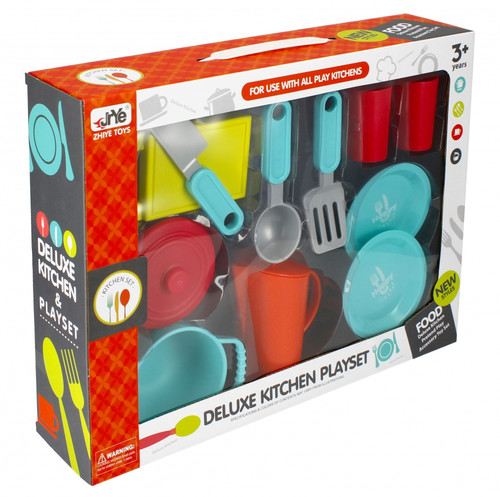 Deluxe Kitchen Playset 3+