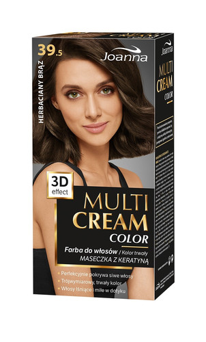 Joanna Multi Cream Color Hair Dye No. 39.5 Tea Bronze