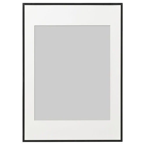 LOMVIKEN Frame, black, 50x70 cm
