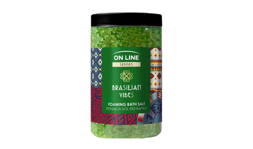 ON LINE Senses Foaming Bath Salt Brasilian Vibes 480g