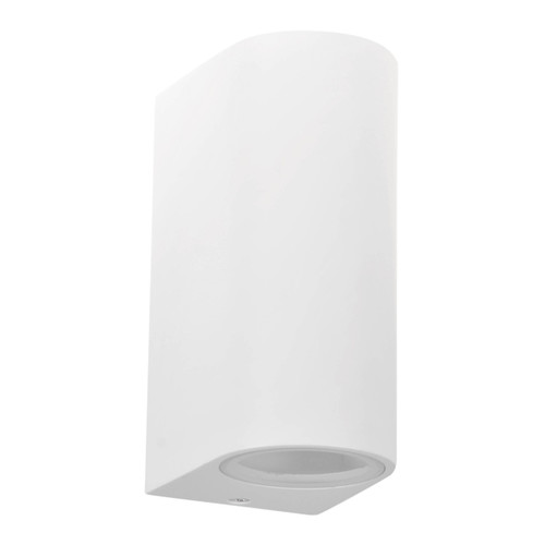 Outdoor Wall Lamp LED Goldlux Boston Oval 2 x GU10 IP44, white