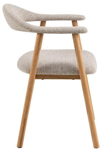 Dining Chair Addi, oak/beige