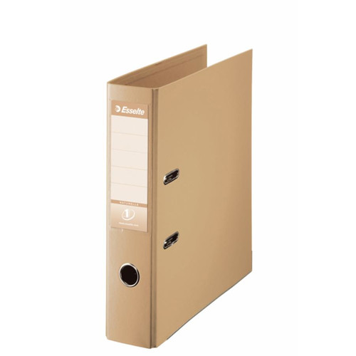 Esselte Lever Arch File Naturelle A4/70, coffee