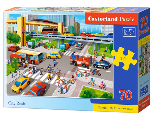 Castorland Children's Puzzle City Rush 70pcs 5+