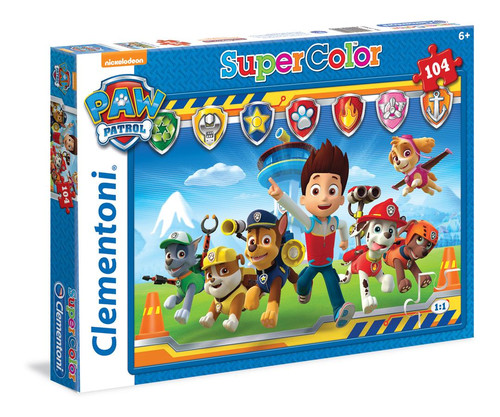 Clementoni Children's Puzzle Paw Patrol 104pcs 6+