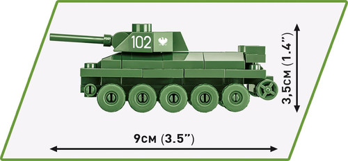 Cobi Blocks T-34/76 101pcs 6+