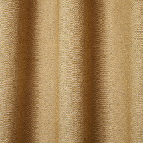 Curtain GoodHome Digga 140x260cm, mustard yellow