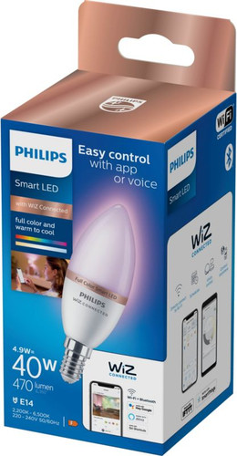 Philips LED Bulb Smart Philips SMD C37 E14 RGB