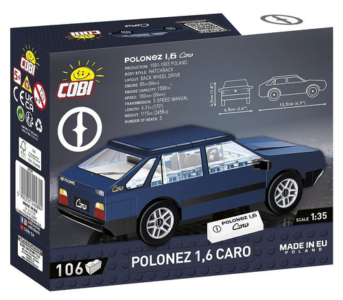 Cobi Blocks Polonez 1.6 Caro 106pcs 6+