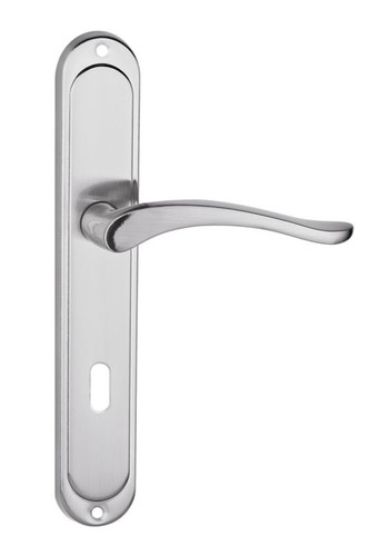 Door Handle Gato Balen 72mm, brushed nickel