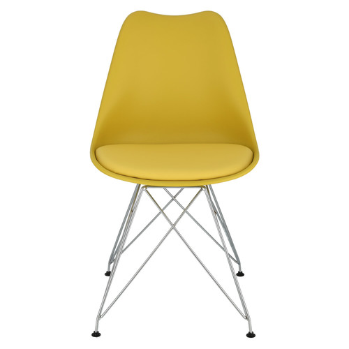 Dining Chair Norden DSR PP, yellow