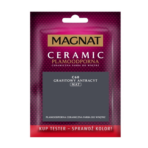 Magnat Ceramic Interior Paint Tester 0.03l, graphite anthracite