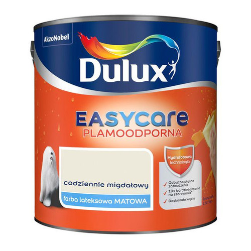 Dulux EasyCare Matt Latex Stain-resistant Paint 2.5l everyday almond