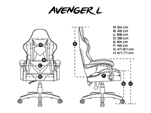 Natec Gaming Chair Fury Avenger L