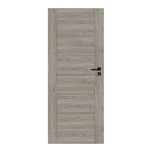 Internal Door Toreno 80, left, grey oak